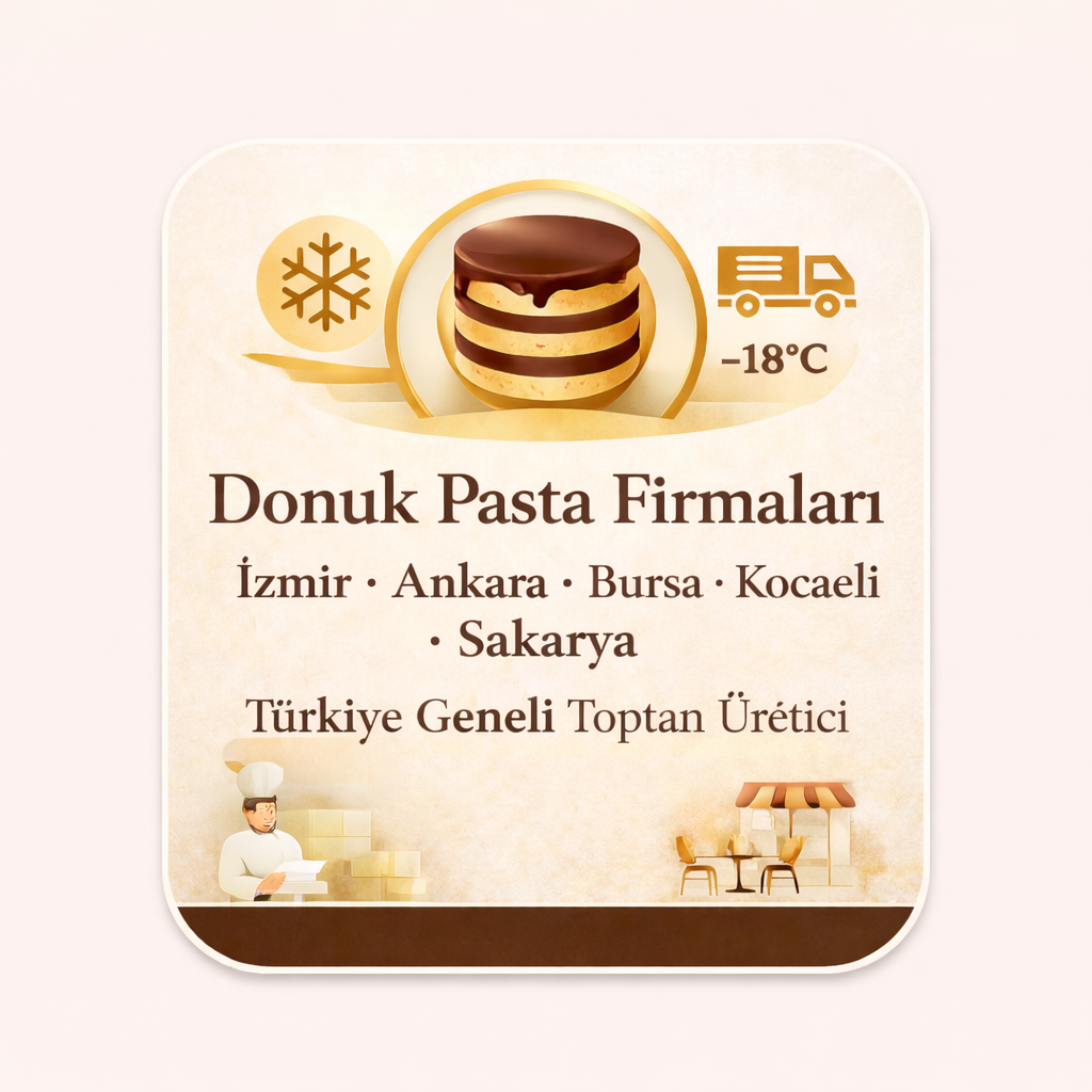 Donuk Pasta Firmaları İzmir, Ankara, Bursa, Kocaeli ve Sakarya | Türkiye Geneli Toptan Üretici Rehberi
