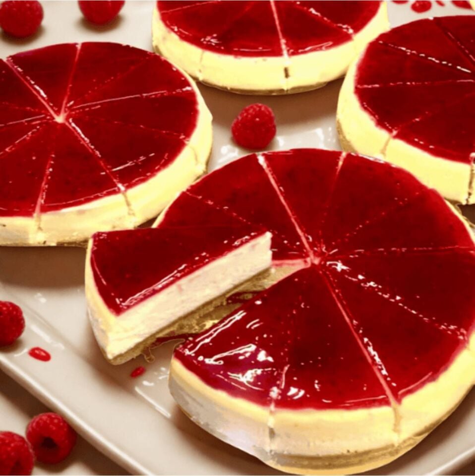 Frambuazlı Cheesecake
