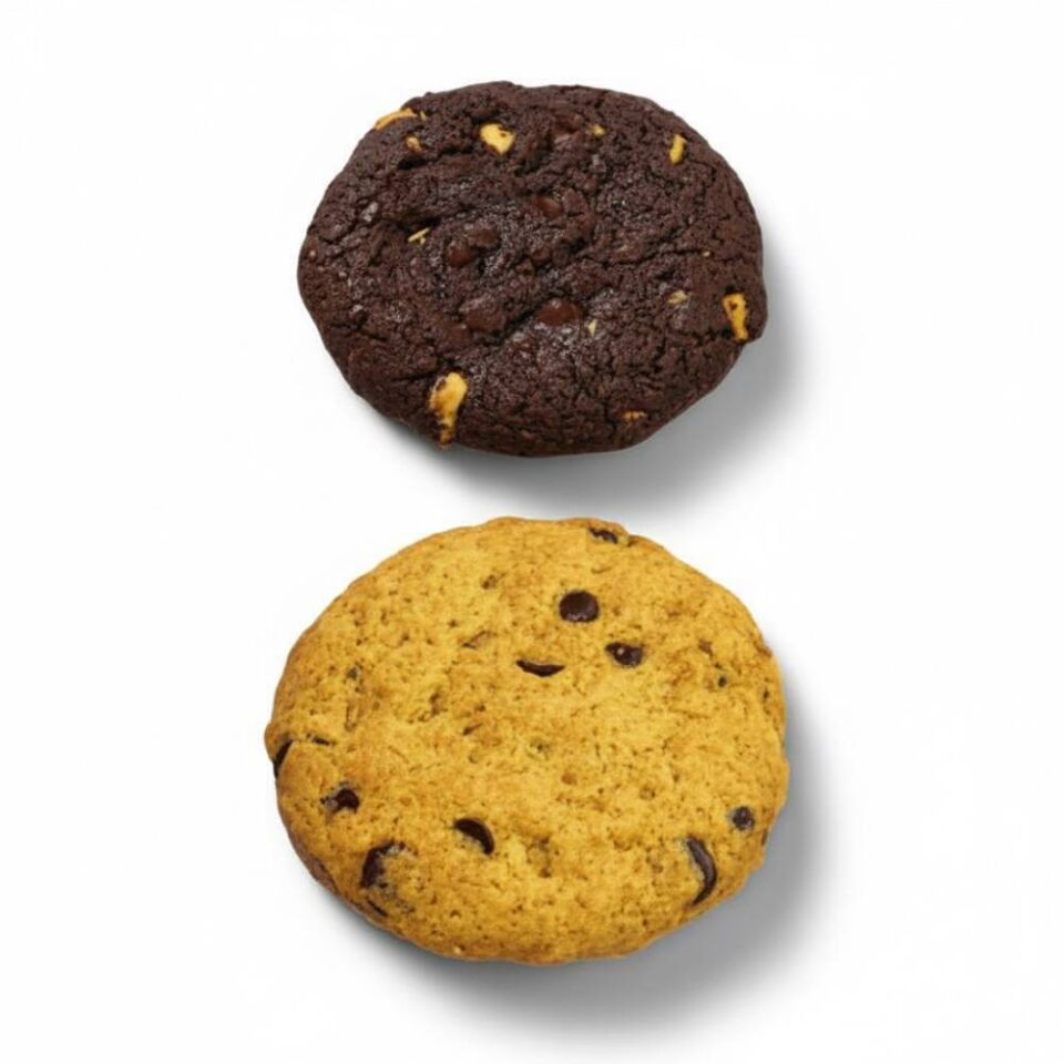 Cookie Vanilla ve Çikolatalı